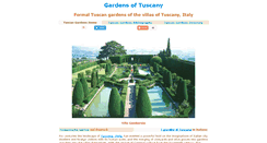 Desktop Screenshot of gardens-of-tuscany.net